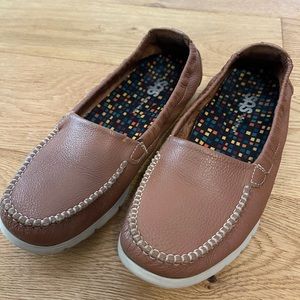 SAS brand leather Sunny slip on loafer sz 8.5